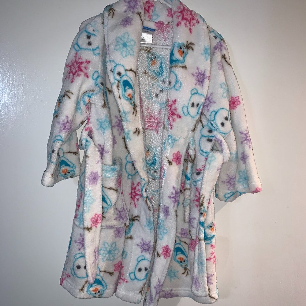 Girls Olaf Robe